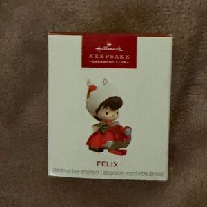 2025 HALLMARK - FELIX - MEMBER EXCLUSIVE - KEEPSAKE ORNAMENTS
